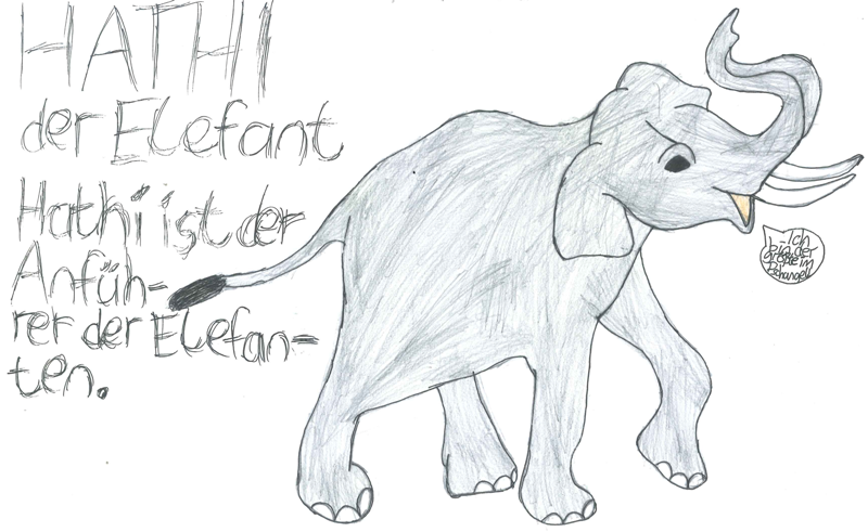 Hathi der Elefant